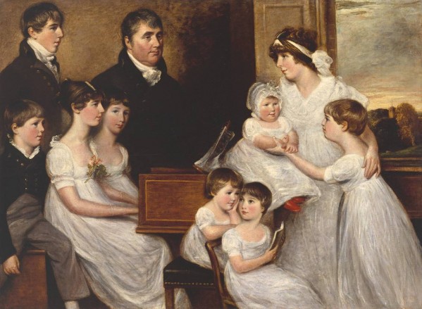 The Bridges Family 1804 by John Constable